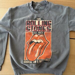 VINTAGE Rolling Stones Gray Tour Sweatshirt from American Rags (LA)